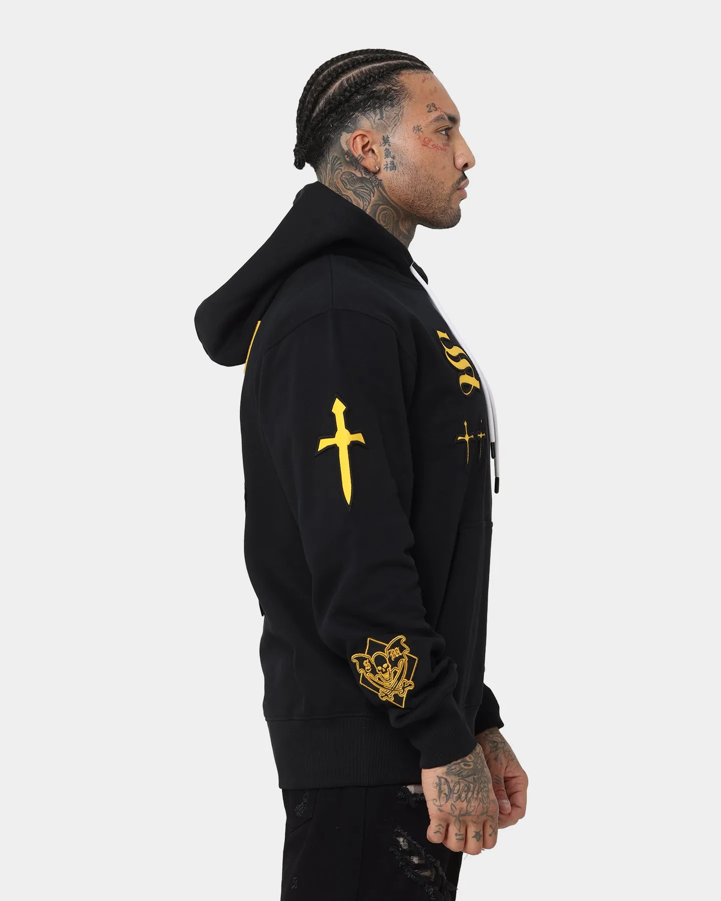 Saint Morta Graveyard Hoodie Black/Gold