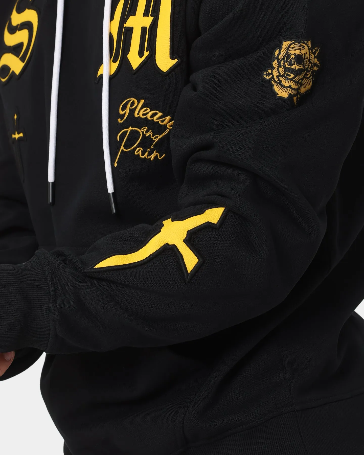 Saint Morta Graveyard Hoodie Black/Gold