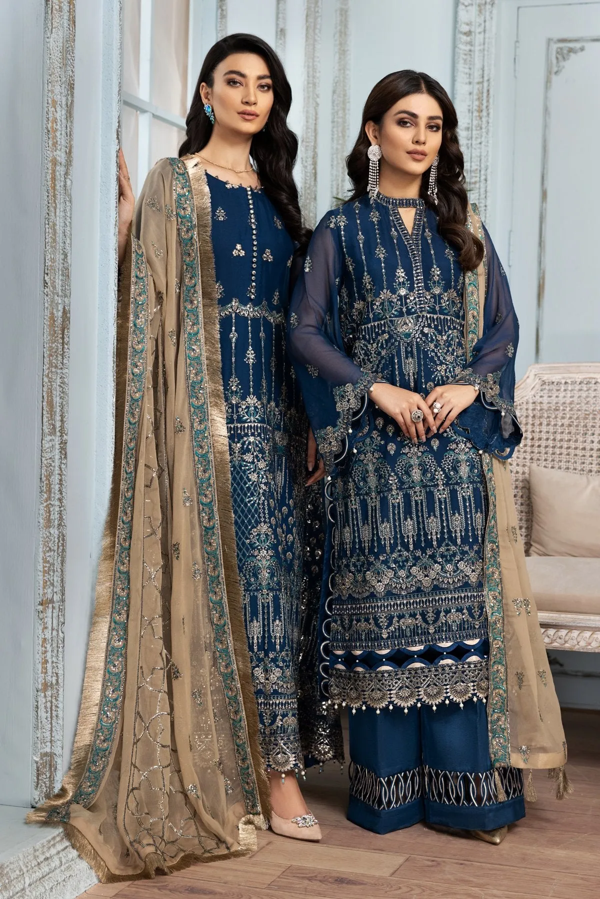 Salwar Kameez Embroidered Party Wear by Designer #PF290