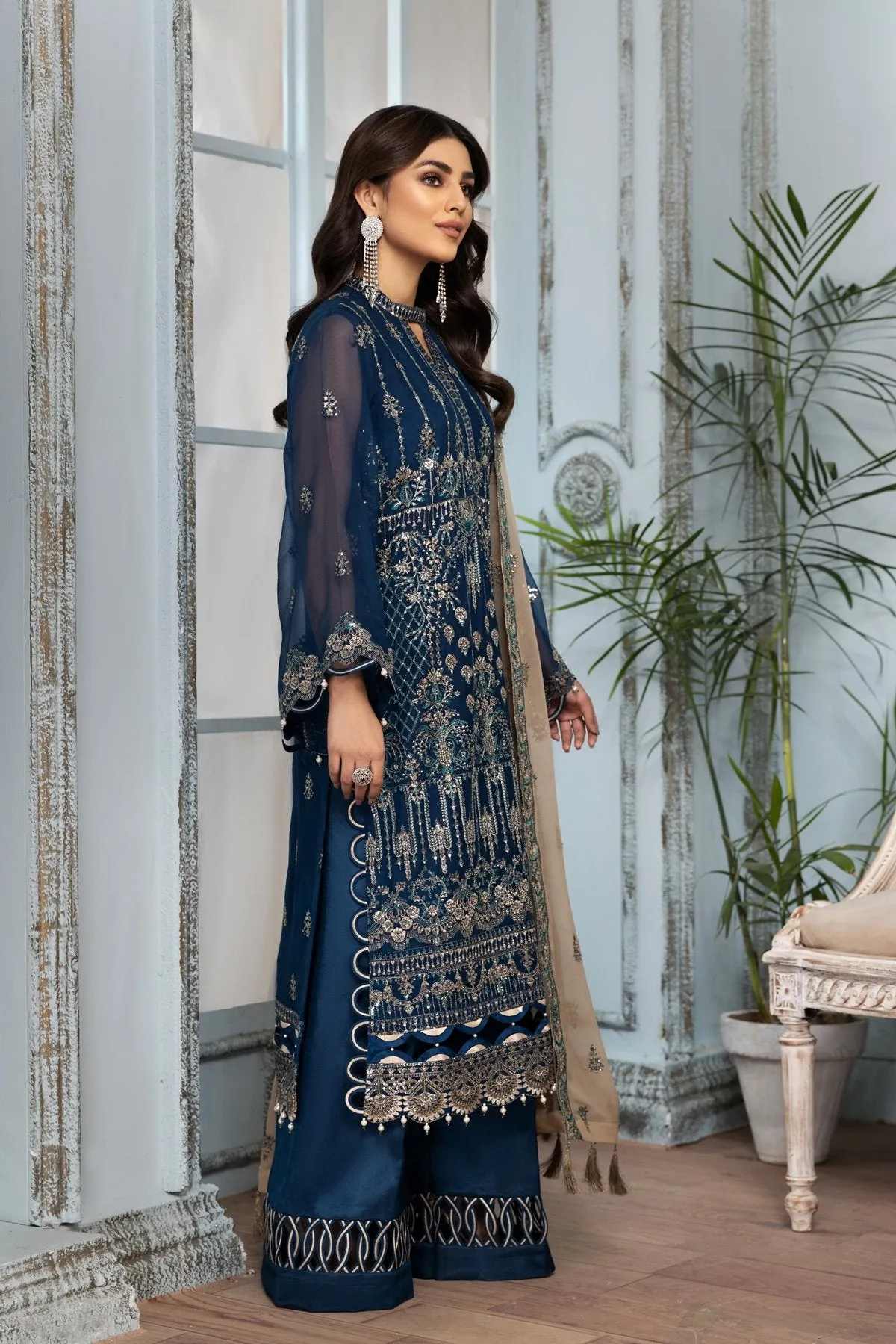 Salwar Kameez Embroidered Party Wear by Designer #PF290