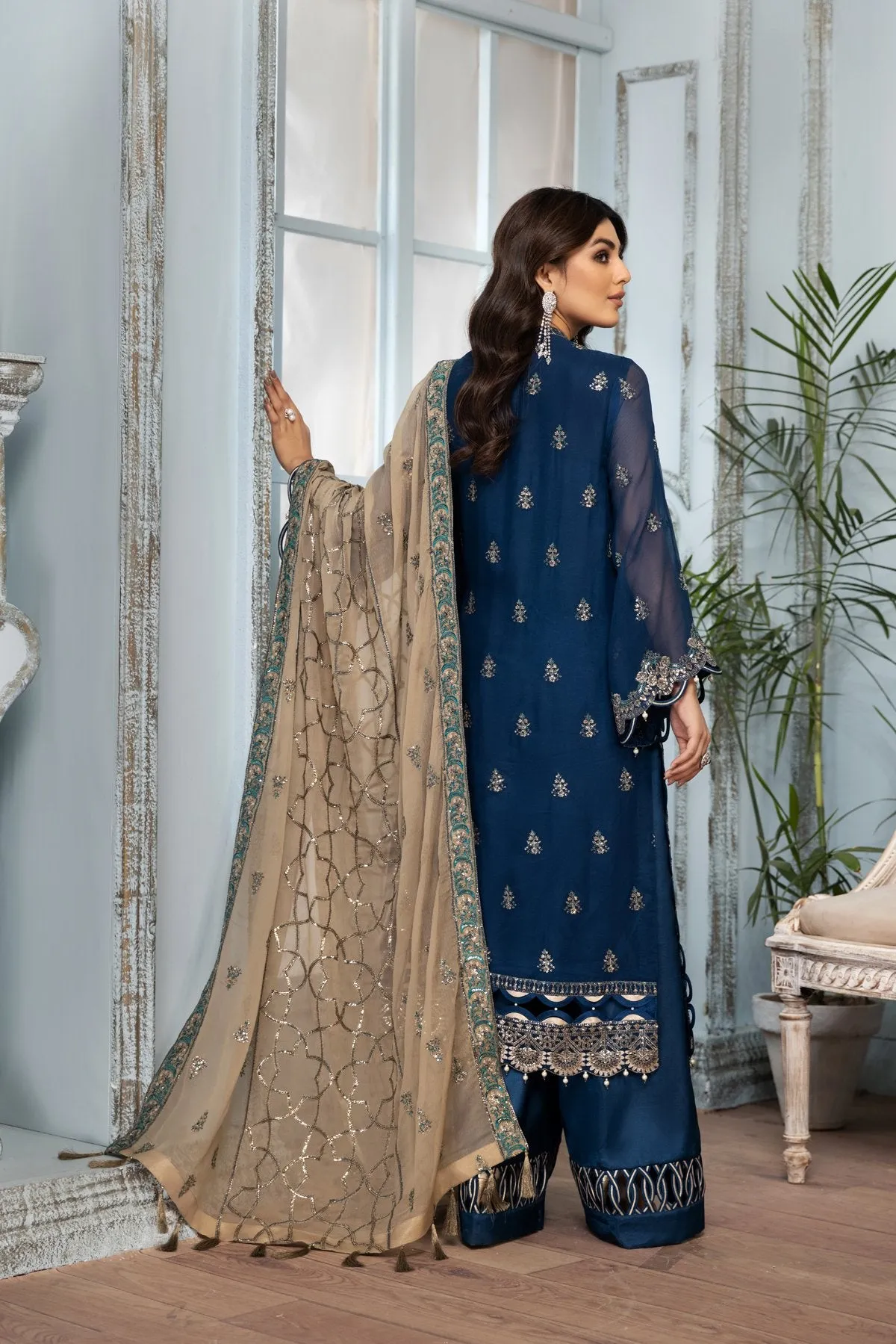 Salwar Kameez Embroidered Party Wear by Designer #PF290