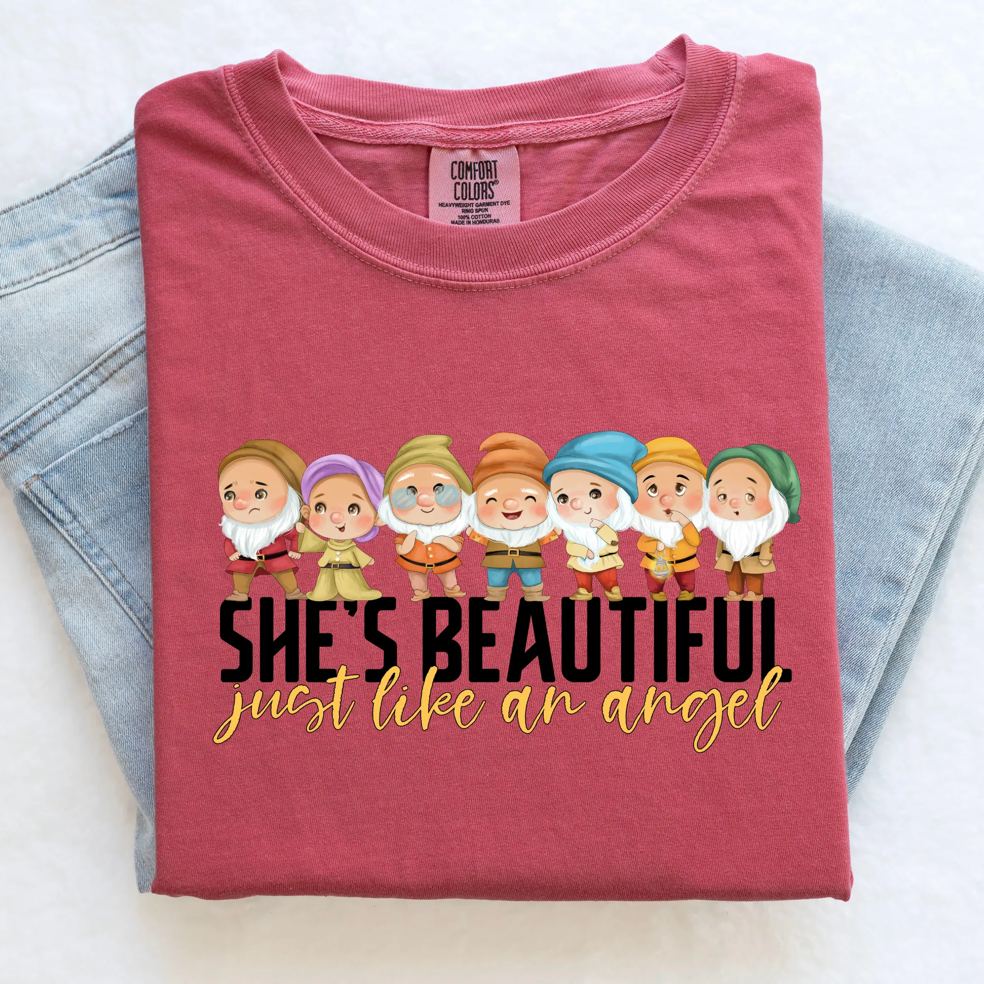 She's Beautiful, Like An Angel | Princess Shirt