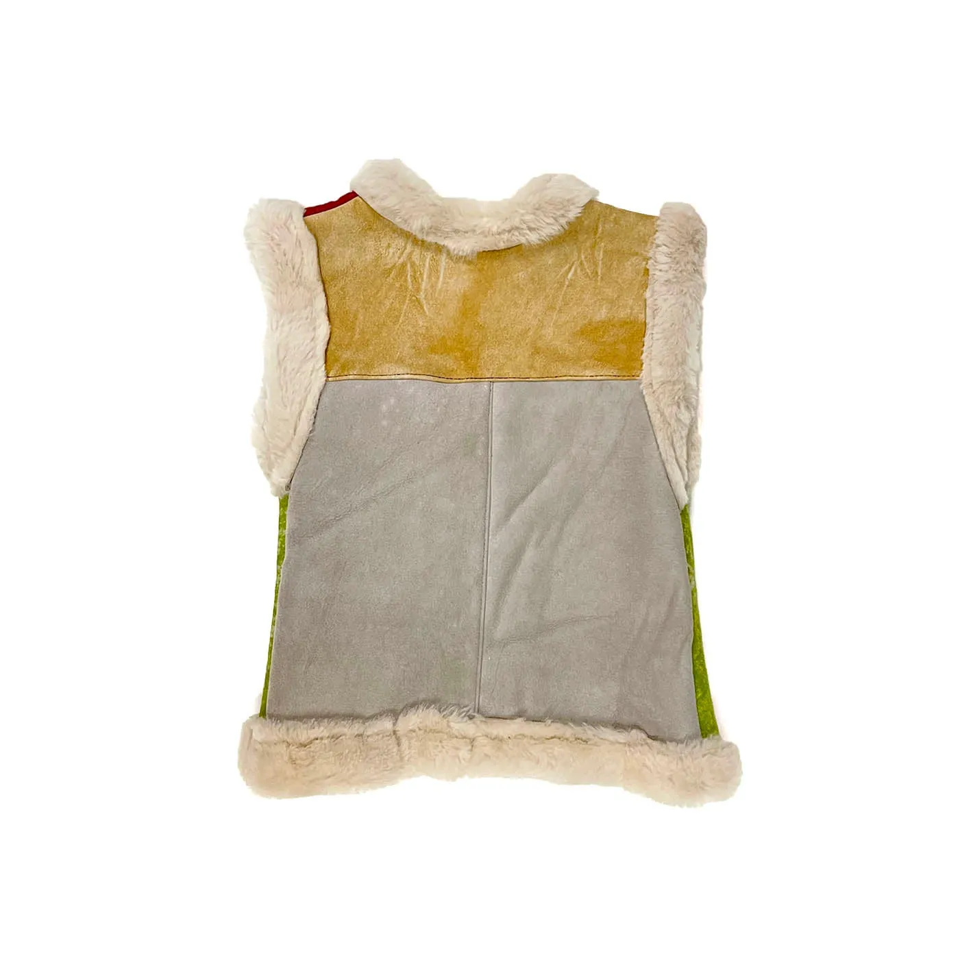 STEPPE kids' gilet S / Berry   Green