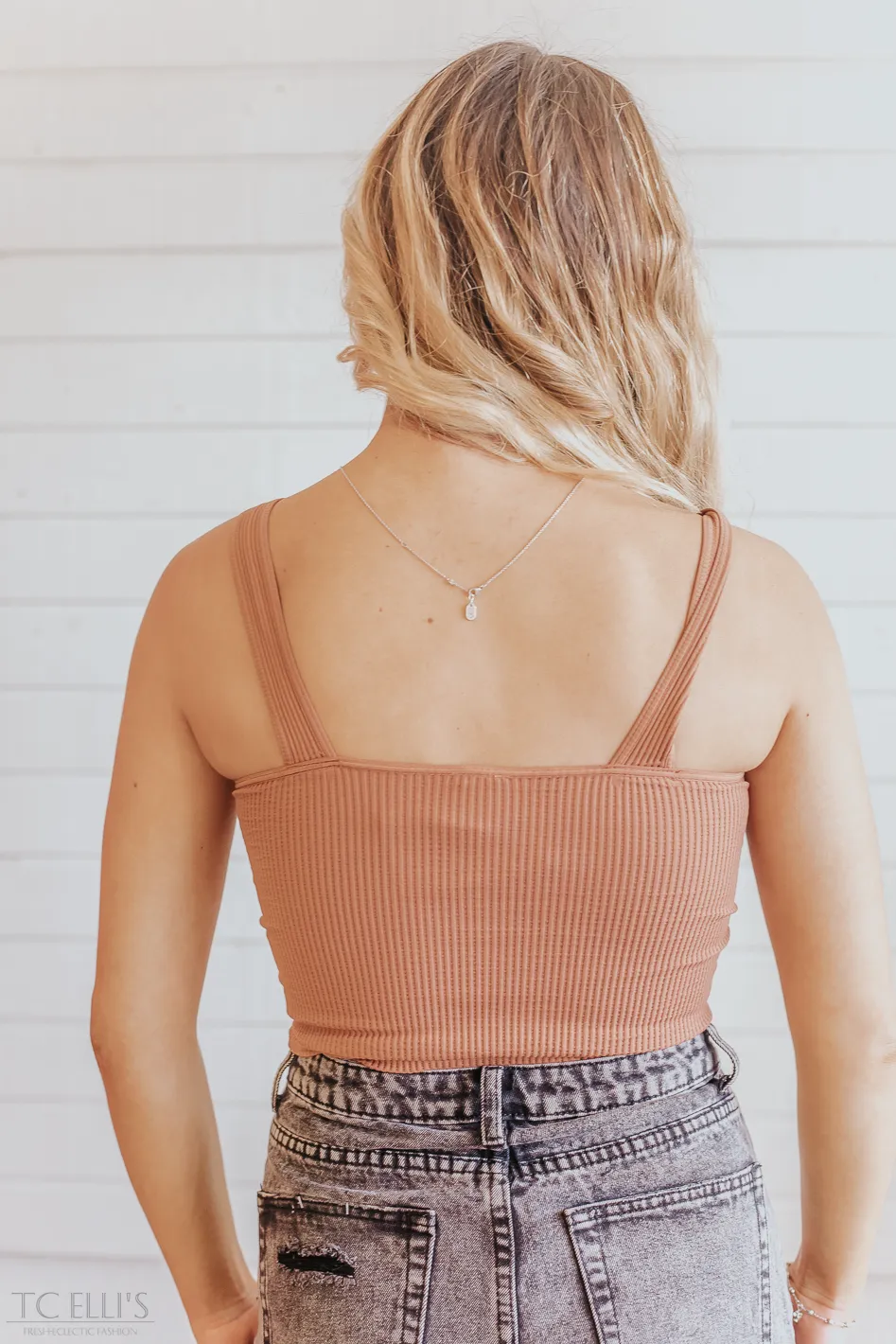 TCE Must Have Ribbed Crop Top