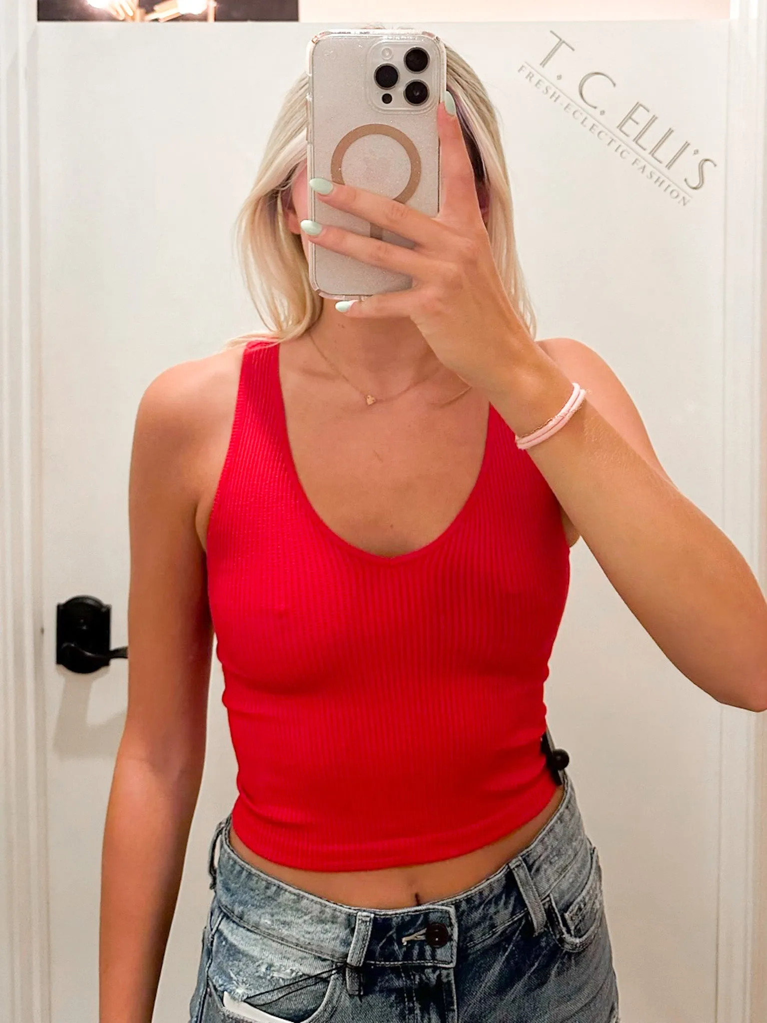 TCE Must Have Ribbed Crop Top