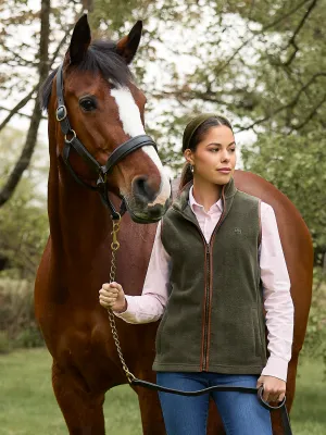 Topsham Women's Fleece Gilet - Khaki