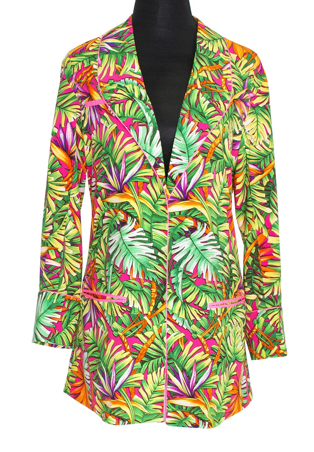 Tropics - Jungle Paradise Blazer (Neon Pink)