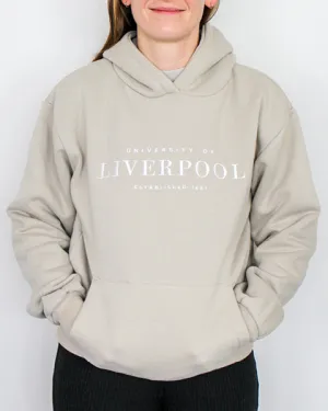 University Of Liverpool heavyweight hoody