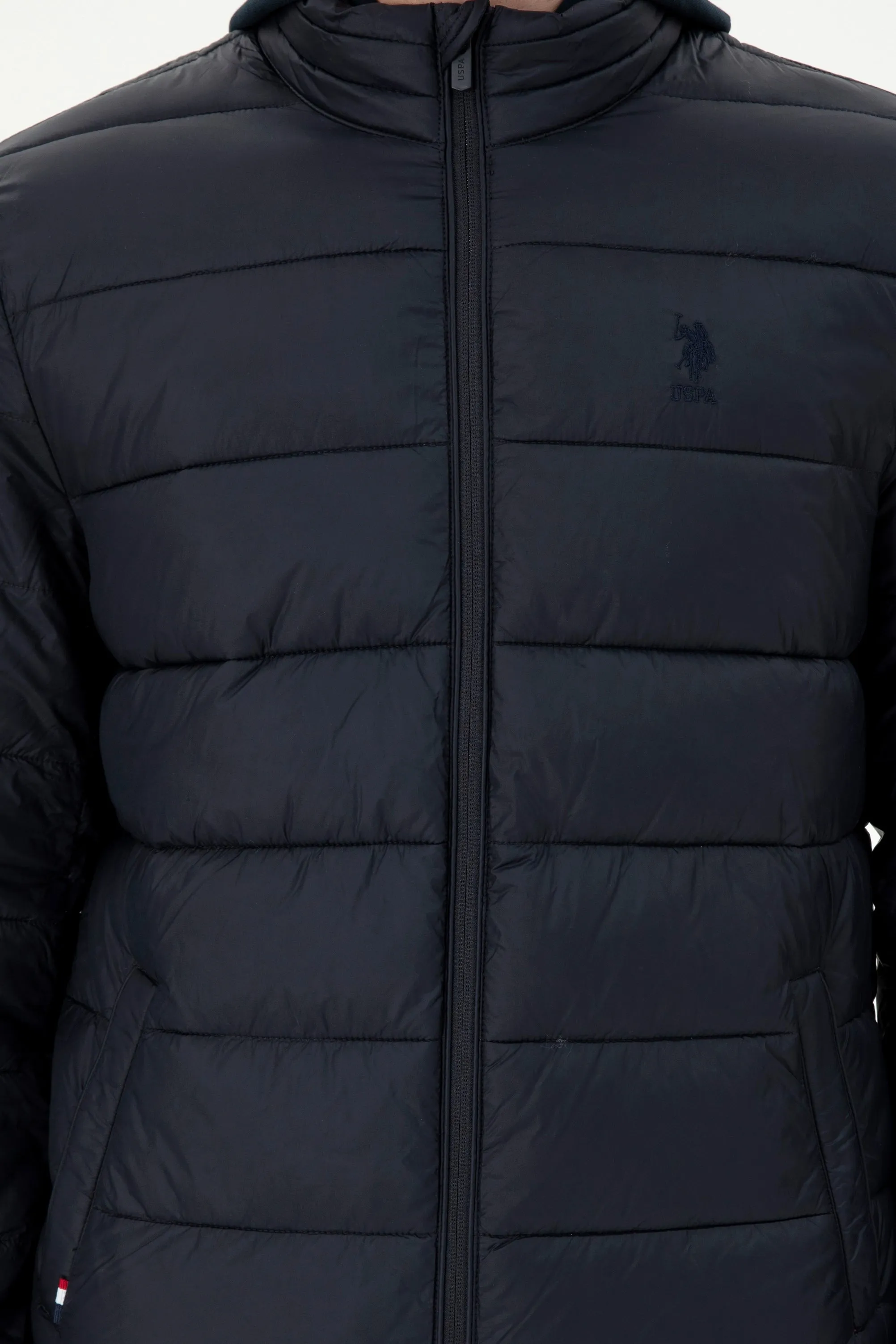 USPA Men Jacket Vest Quilted F/S Navy VR033 USPJK147 US POLO ASSN.