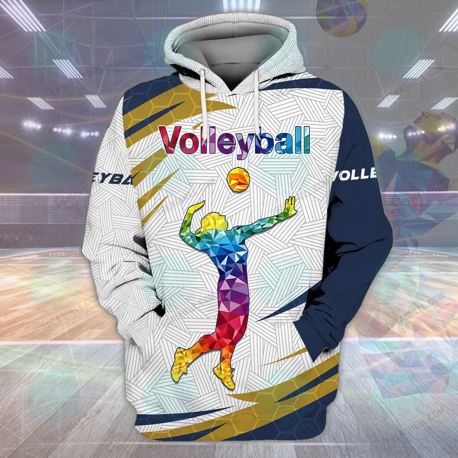 Volleyball 3D Shirts for Men and Women 3D Sweatshirt Hoodie Christmas Shirts