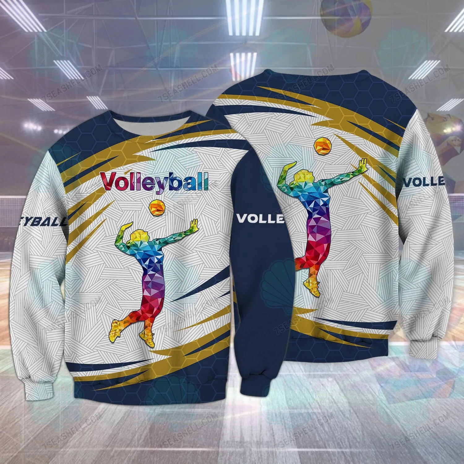 Volleyball 3D Shirts for Men and Women 3D Sweatshirt Hoodie Christmas Shirts