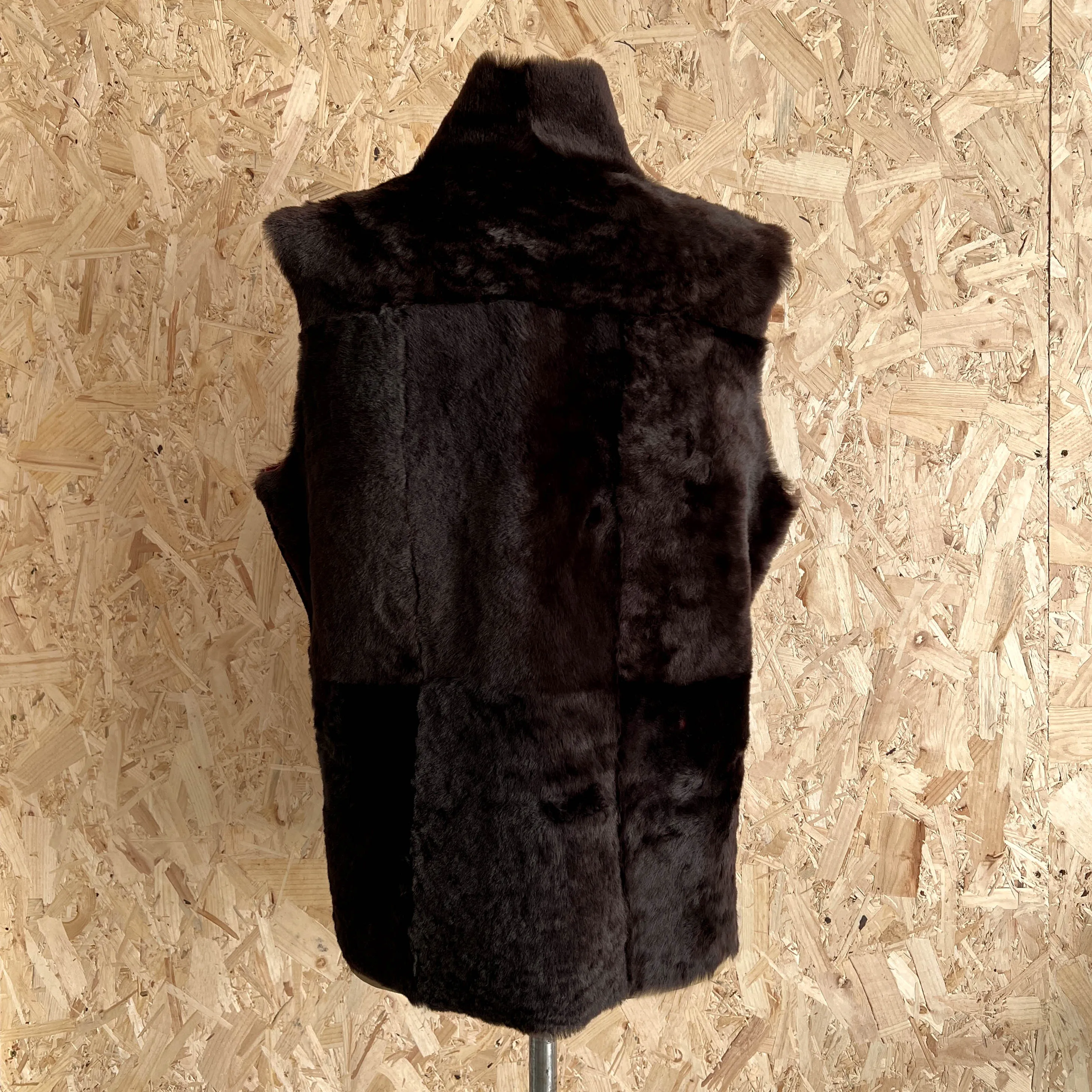 YELEK REVERSIBLE GILET / RED   CHESTNUT