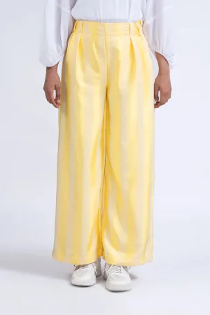 Yellow Contrast Culottes